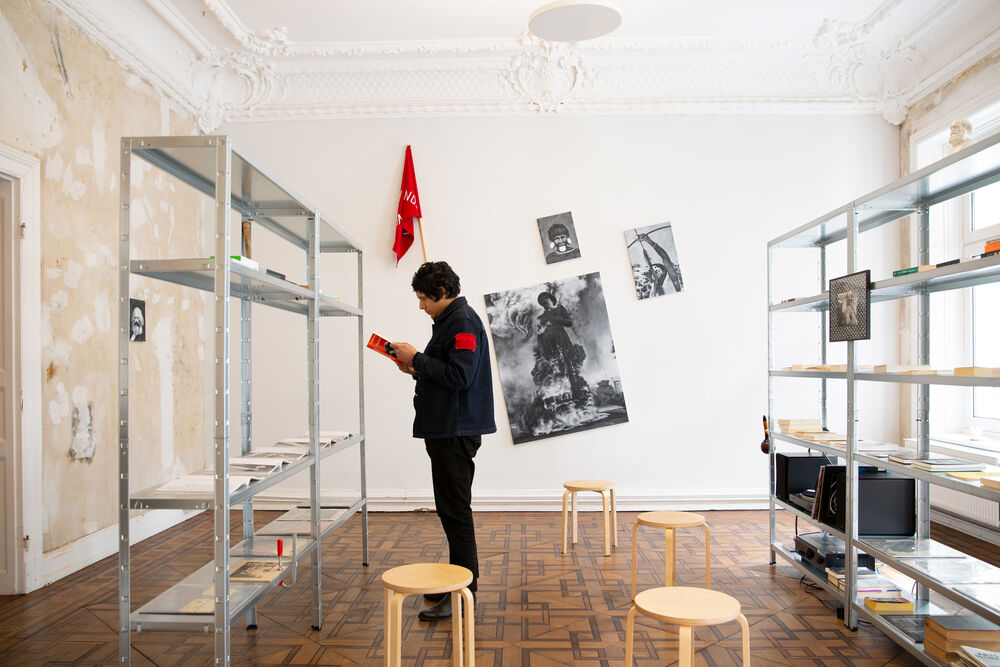 &raquo;&Uuml;berarbeit: The Reserve Army of (Precarious) Labor&laquo; Installation view