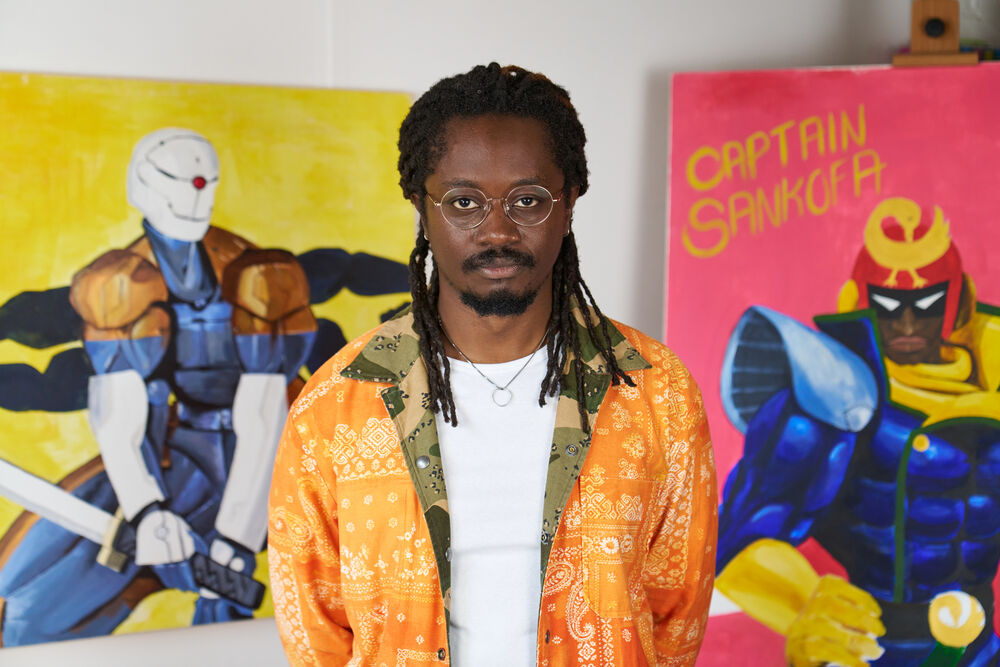 Larry Achiampong, photographed by Reece Straw