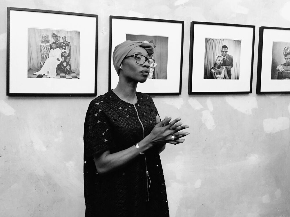 Nadine Hounkpatin and Laurent Gudin present the exhibition of Roger da Silva