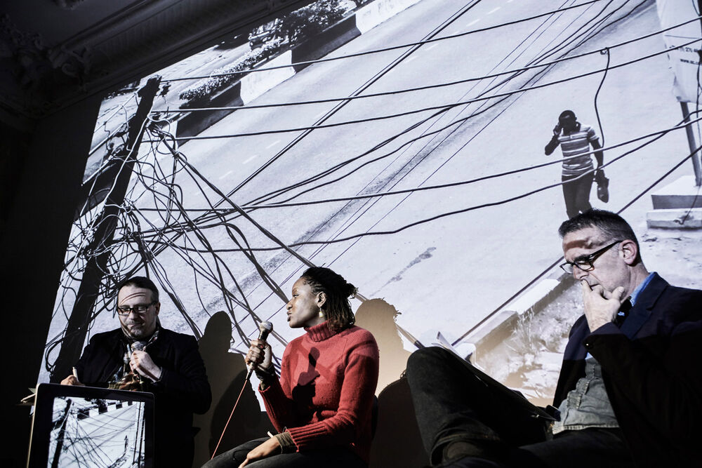 talk with Victoria Okoye and Logo Oluwamuyiwa Adeyemi at M.Bassy