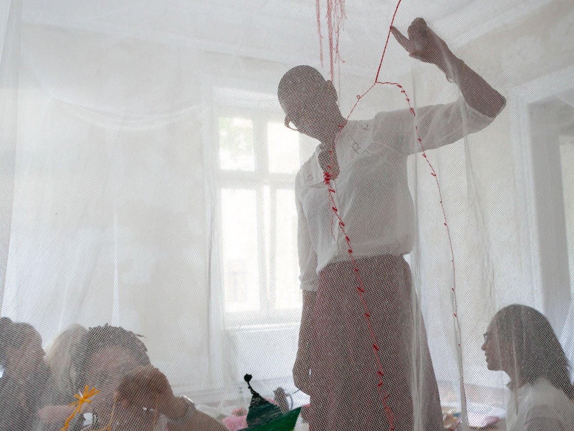 RE-ENACTMENT OF THINGS mit Nana Oforiatta Ayim, Zandile Darko, Aino Moongo & Sarah Lasaki, Anne Schönharting, Lerato Shadi, L.I.N.E.S (former YOUNG DC), Wura-Natasha Ogunji,  Jumoke Olusanmi u.a.